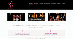 Desktop Screenshot of ecoledanselechesnay.org
